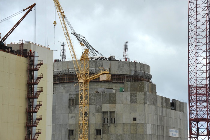 На четвертом блоке Ростовской АЭС началась подготовка к бетонированию купола.
