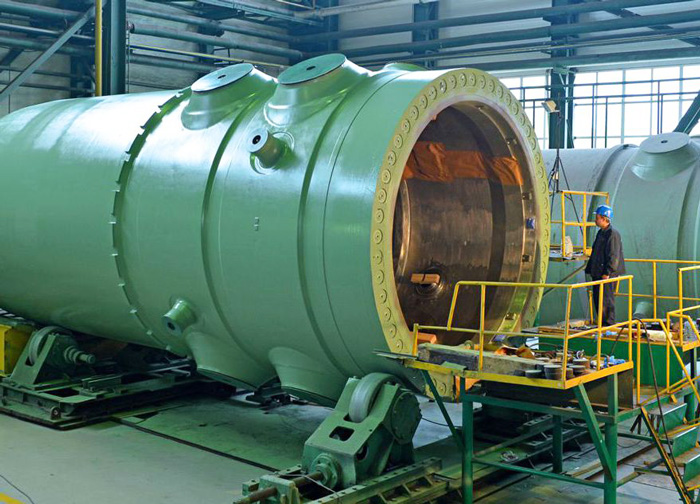 Проведены гидроиспытания корпуса реактора энергоблока №4 Ростовской АЭС.